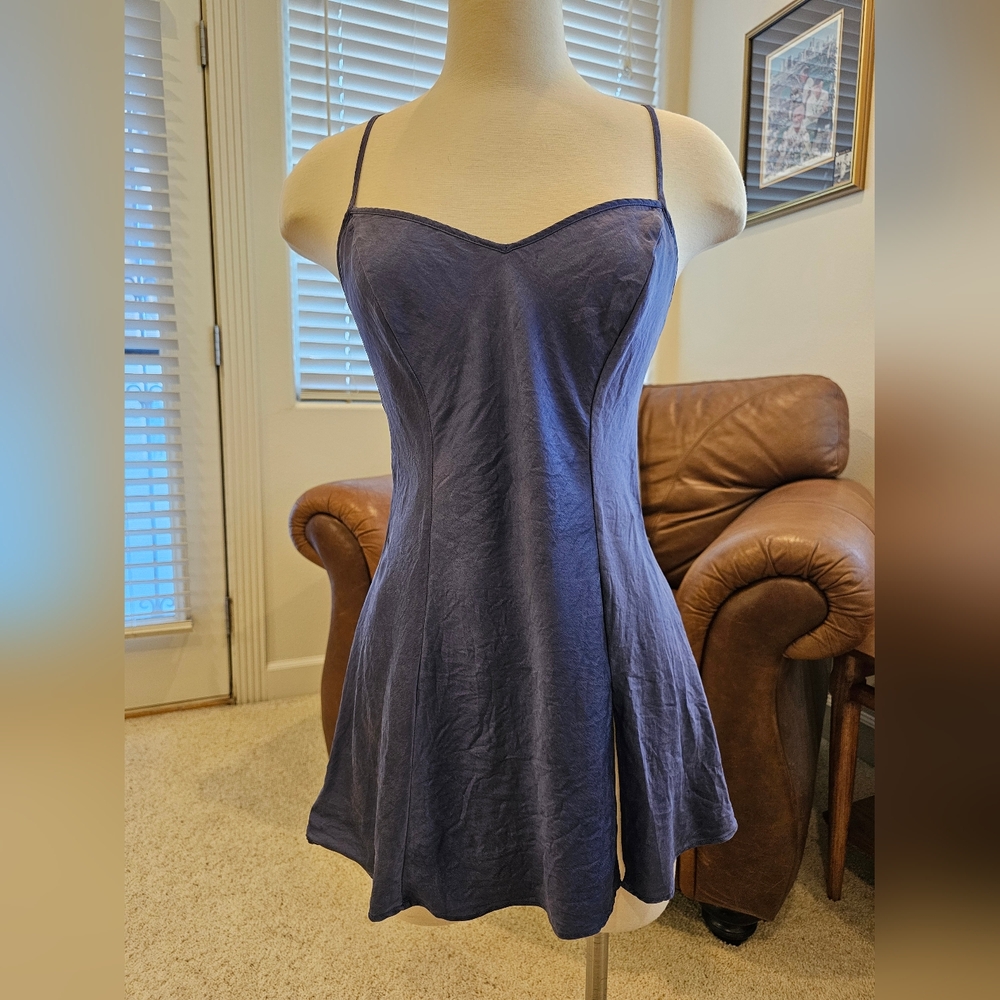Vintage Victoria's Secret 100% Silk Slip Dress Or Nightgown/Negligee